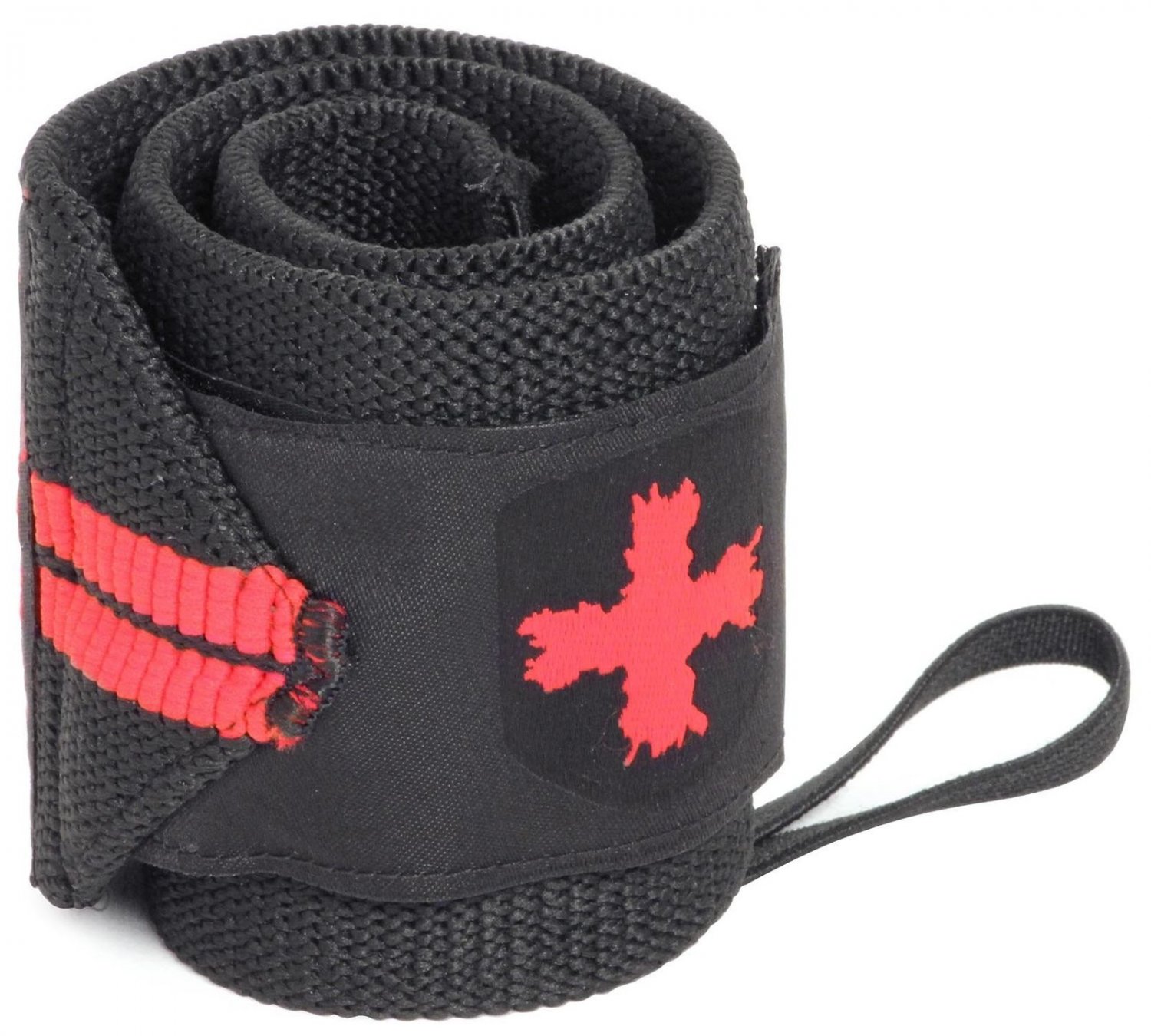 Harbinger Red Line Wrist Wraps Thumb Loop Style Adjustable 18 Inch Lenght Wrist