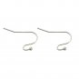 Gold Earwires Ball Dot Silver Earring Hooks 200 Pairs 400 Count Jewelry Making