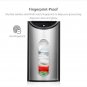 Wall Mount Grocery Bag Holder Dispenser Saver Extra-Wide Easy Access Silver Meta