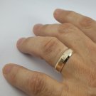9k Solid Gold Designer Men's Wedding Engagement Friendship Fashion Ring Band Affordable Stylish 2018
