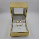 18k Solid Yellow Real Gold Handmade Designer Dome Wedding Engagement Anniversary Fashion Ring 2018