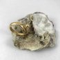 Genuine 18k Solid Gold Handmade Sculptured Designer Wedding Engagement Anniversary Fashion Ring 2018
