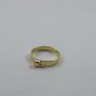 18k 750 Solid Yellow Rose Gold Handmade Sculptured Heart Hammered Designer Wedding Fashion Ring 2018