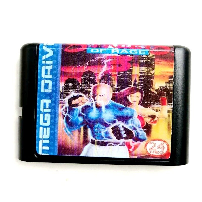 Streets Of Rage 3 16-Bit Fits Sega Genesis Mega Drive Game Repro
