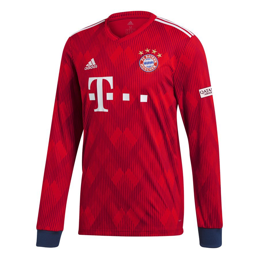 Bayern Munich adidas 2018/19 Home Replica Long Sleeve ...