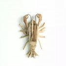 Handmade Wooden Lobster Sculpture, Home Decor, Seafood Restaurant Hotel Decoration