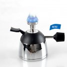 Mini Outdoor Butane Gas Burner for Syphon Coffee Maker Portable Camping Stove Windproof Refillable