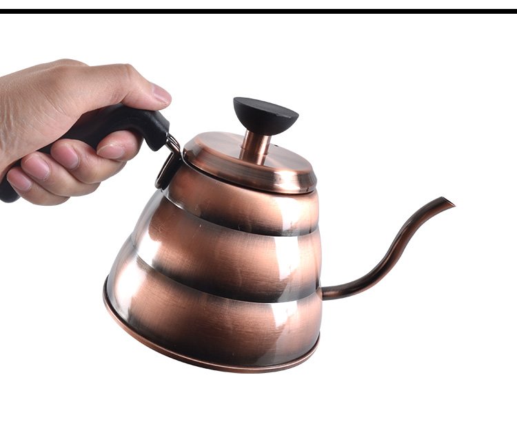 Brewing Pour Over Coffee Kettle |Premium Quality Stainless Steel | Built-in Thermometer 0.9L/30oz