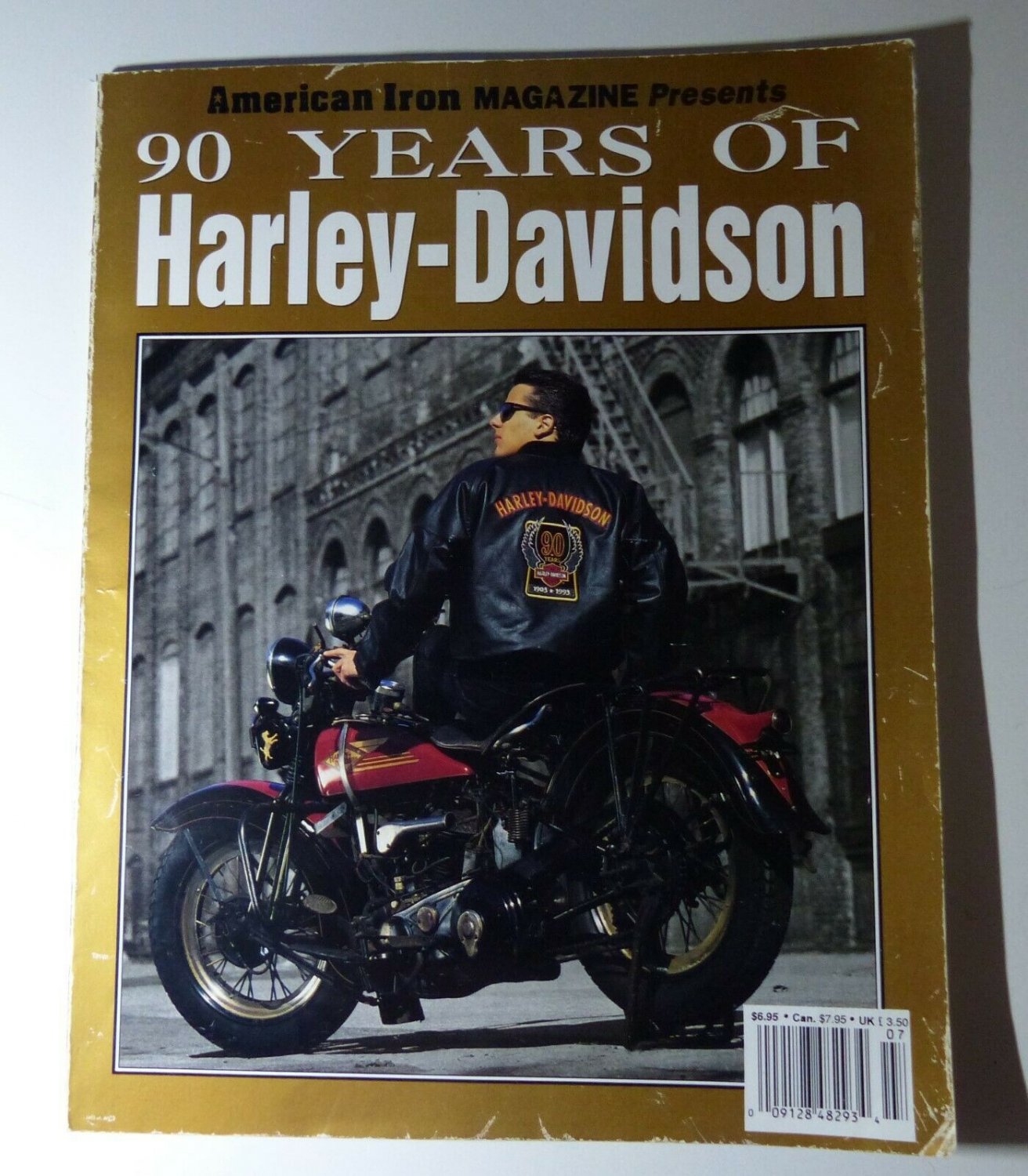 90 Years Of HARLEYDAVIDSON Motorcycles magazine 19031993
