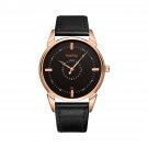 Noblag Luxury Sports Watches Unisex Black Dial Luminous Pointer 46mm