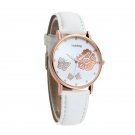 Noblag Mademoiselle Luxury Women's Watches Luminous White Strap 38mm