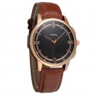 Noblag Signature Premier Luxury Men's Watches Brown Leather Strap