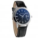 Noblag Monsieur Luxury Watches Unisex Black Leather Strap 38mm