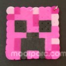 Minecraft Keychain - Pink Creeper (Free Shipping)