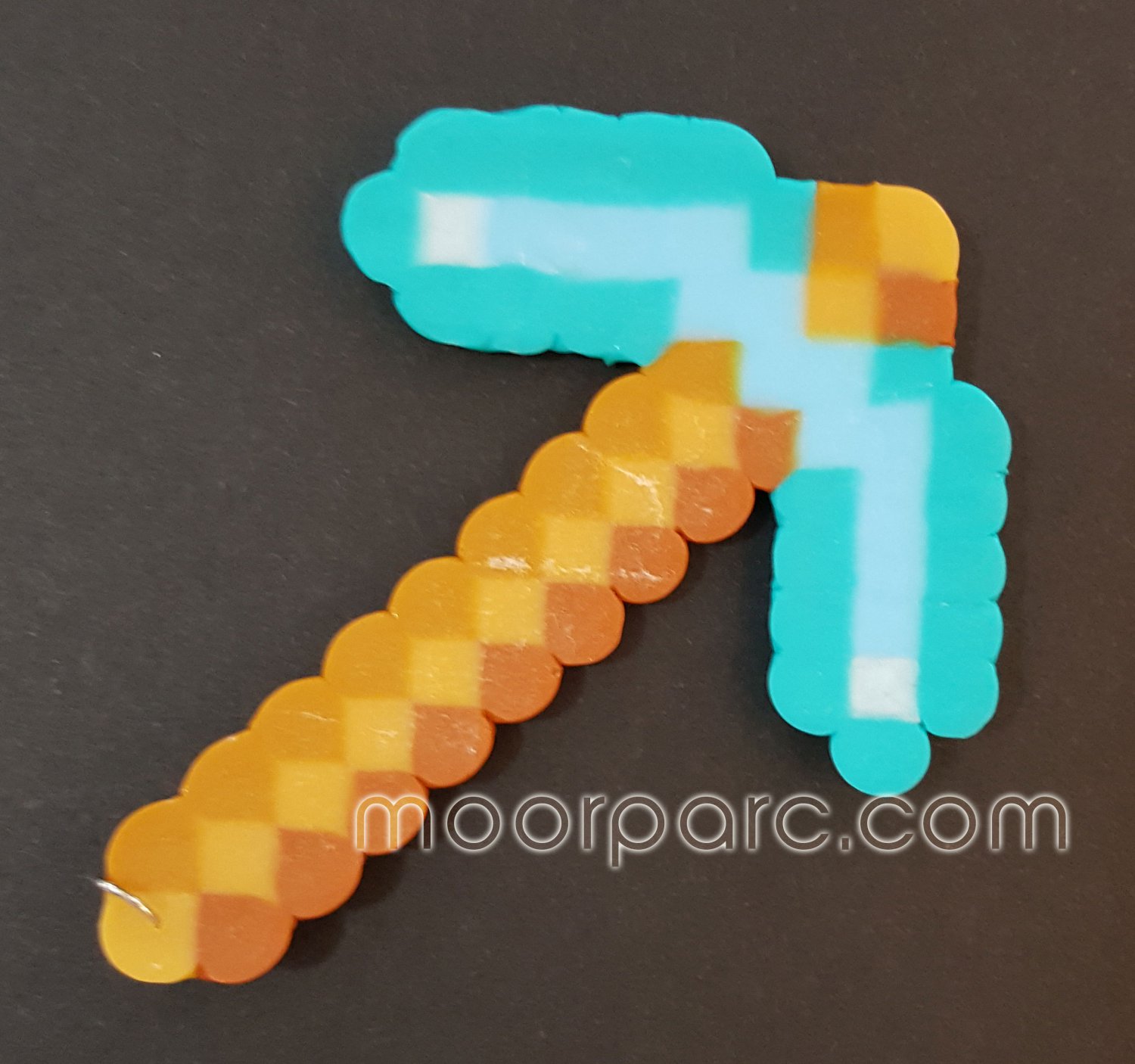 Minecraft Keychain Diamond Pickaxe Free Shipping 