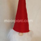 Nisse / Holiday Gnome - Red and Grey with White Beard