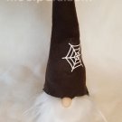 Nisse / Holiday Gnome - Brown with Spider Web and White Beard