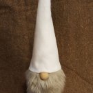 Nisse / Holiday Gnome - White on White and Grey Beard