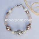 Vintage Rose Bracelet With Clasp - Medium