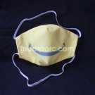 Smiley face contoured mask. Adult medium.