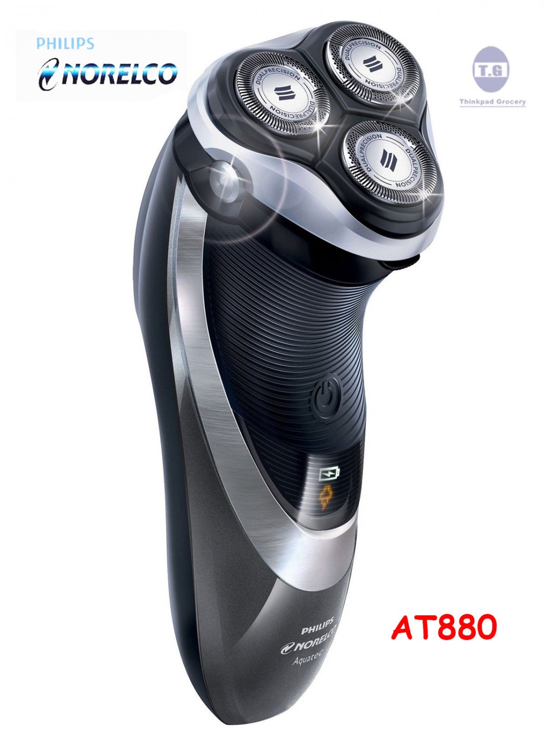 Philips Norelco AT880 Aquatec PowerTouch Wet and Dry Electric Razor