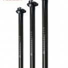 MTB 27.2/31.6mm 3K Carbon Fiber Mountain Road Bike Bicycle Seat Post Tube