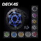 DECKAS MTB Mountain bike Bicycle Brake Disc Floating Rotor 160mm 6 Bolt Rotors