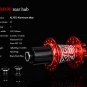 KOOZER XM490 Hub 32H CNC Aluminum MTB Mountain Bike disc brake Hub Front Rear
