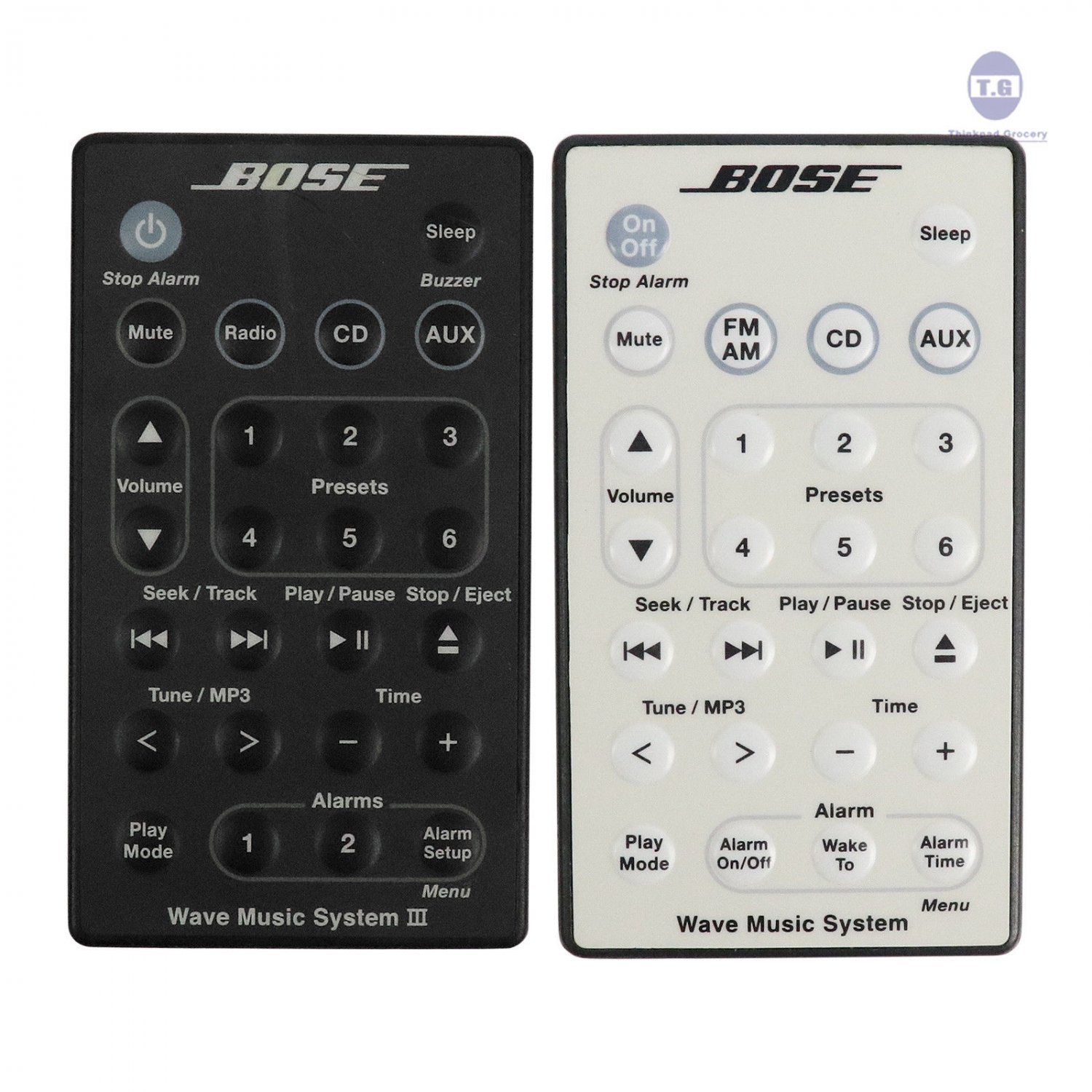 New OEM Bose Wave Music System AWRCC1,2 Wave Radio II AWR1B1,2 Remote
