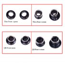 KOOZER Bike Hub QR Quick Release Thru Axle Adapter Converter End Caps 9-10/15-12