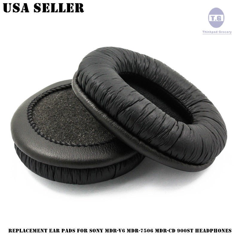 Replacement Ear Pads for Sony MDRV6 MDR7506 MDRCD 900ST Headphones