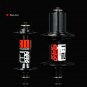 KOOZER RS390 Hub Set 6 Pawls 72 Clicks 2+4 Bearing 20H/24H Hub Set Super Light