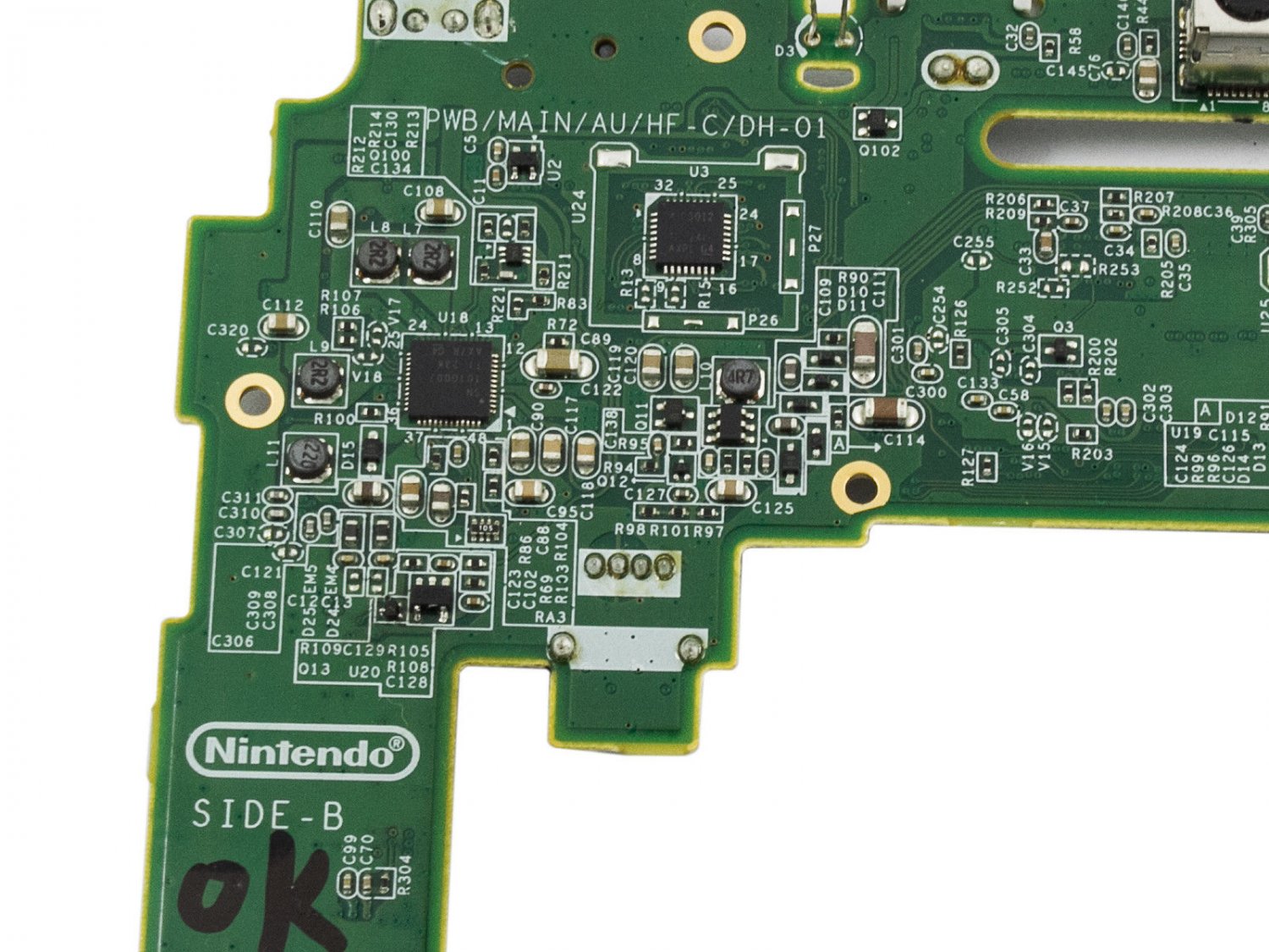 Replacement Mainboard for Nintendo Wii U GamePad Controller WUP010