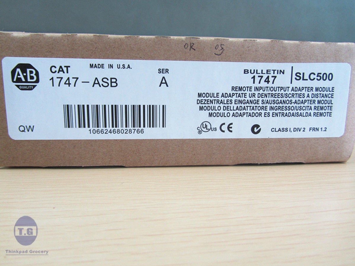 Allen Bradley AB 1747-ASB 1747ASB PLC Module New In Box