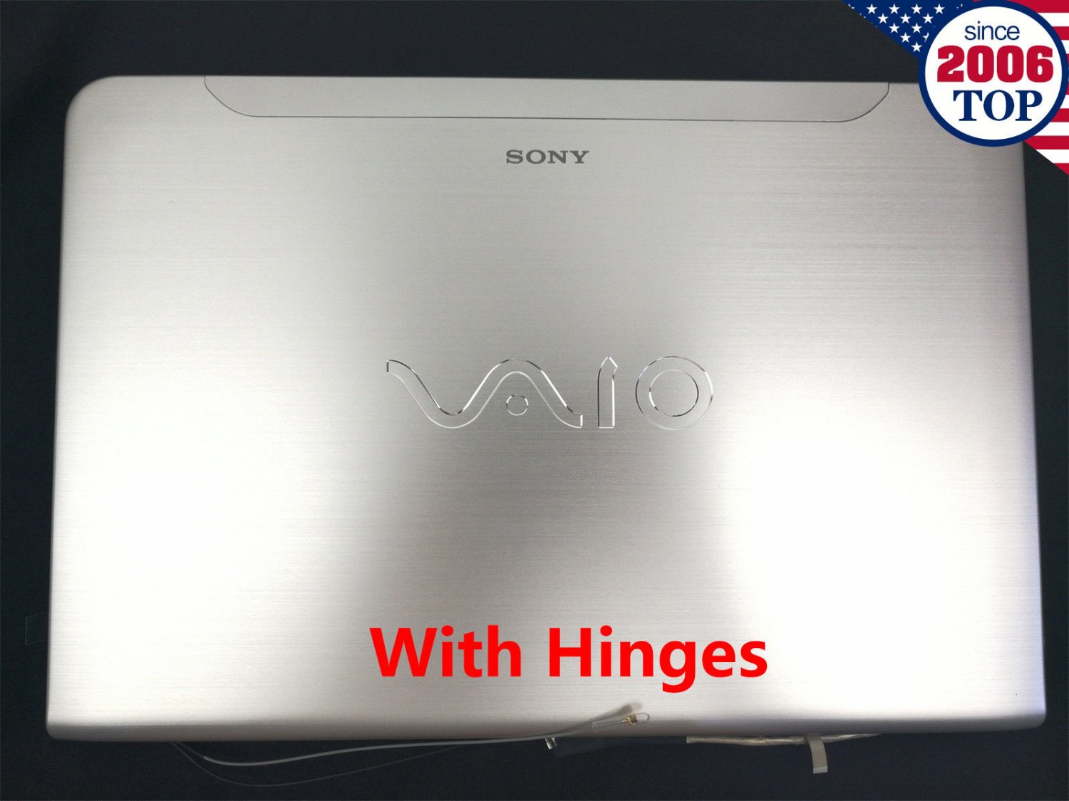 NEW Sony VAIO SVE14 Touchscreen LCD Back Cover Front Bezel 009-100A-1869 Silver
