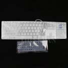 Apple Mac G6 A1243 Wired USB Keyboard MB110LL/A MB110LL/B With Alphabet Sticker