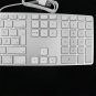 Apple Mac G6 A1243 Wired USB Keyboard MB110LL/A MB110LL/B With Alphabet Sticker