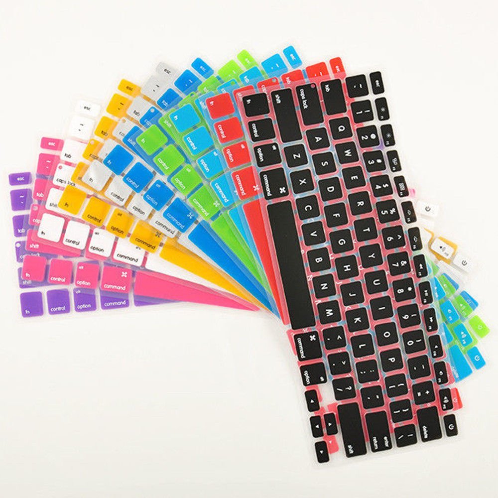 Protector Cover Silicone Keyboard Skin for Apple Macbook Pro MAC 13 15 17 Air 13