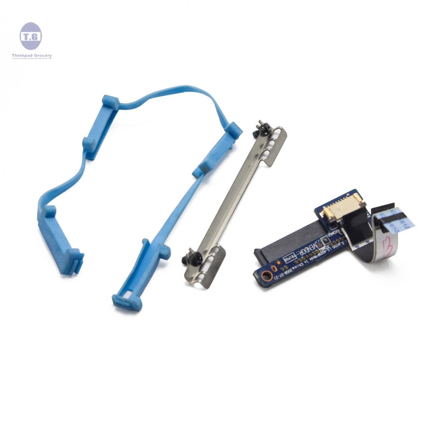 HP Elite Book 2530P Hard drive HDD kit Connector+Rubber Rails+Caddy bracket KIT