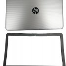 NEW HP 17-AY 17-BA 17-X 270G5 LCD Back Cover 856592-001 + Front bezel Silver