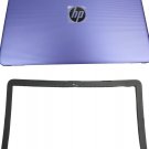 NEW HP 17-AY 17-BA 17-X 270G5 LCD Back Cover 856590-001 + Front bezel Blue