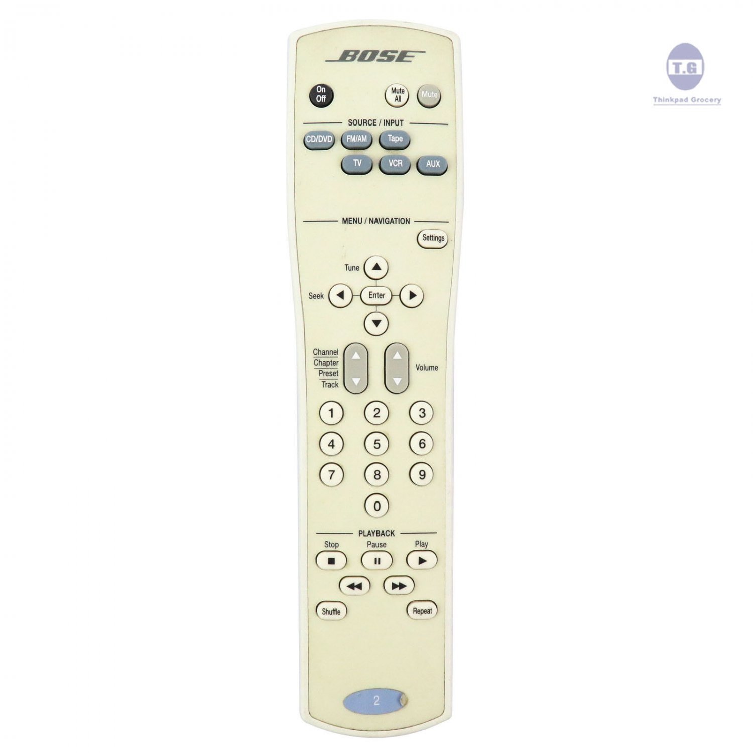 BOSE Remote control RC28S227 for Media Center Lifestyle AV28