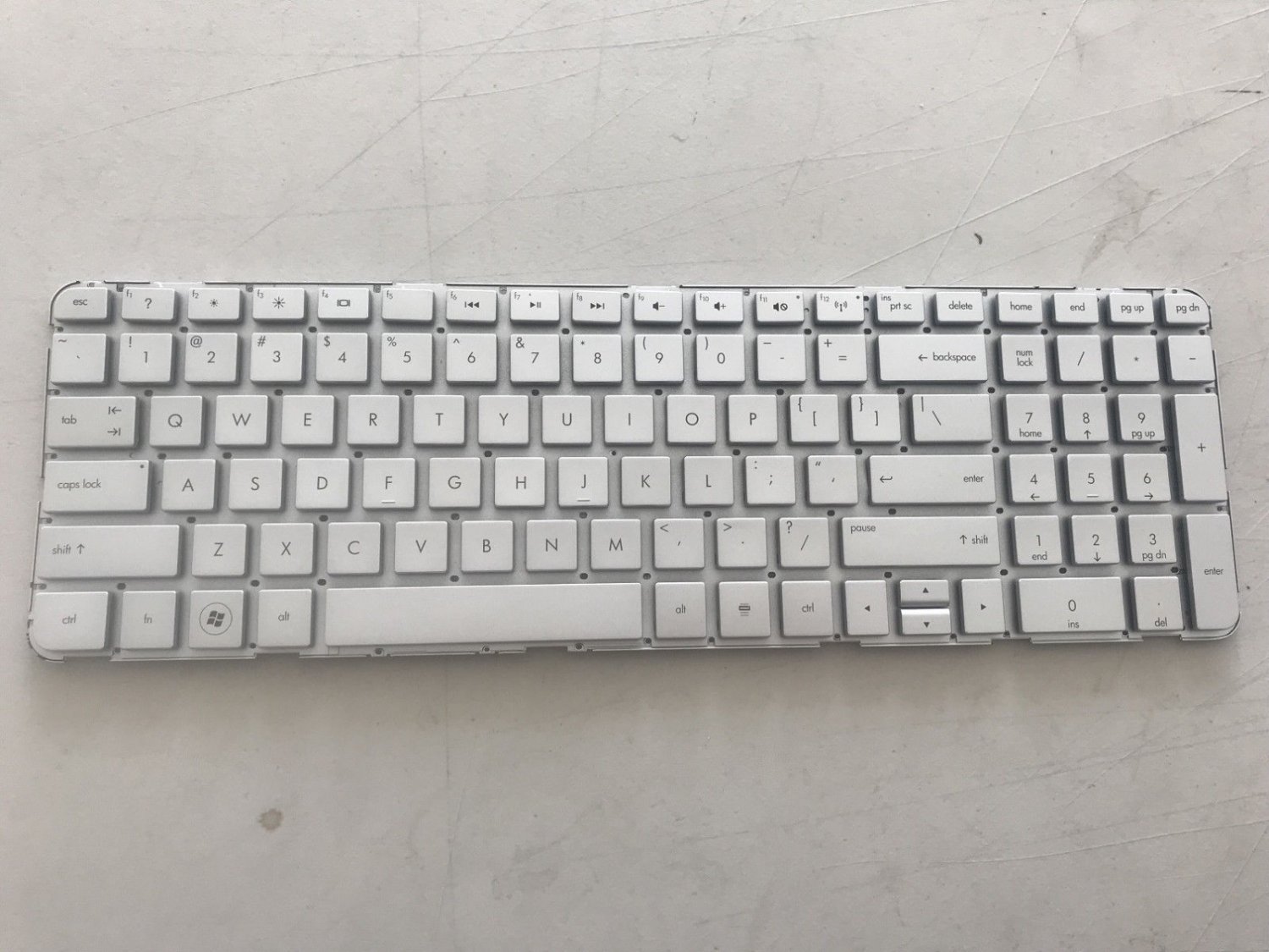 New HP Pavilion DV6-6000 DV6-6100 DV6-6200 Laptop Keyboard Silver ...