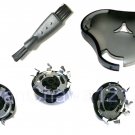 RQ11 3X Blades 1X Brush CAP For Philips Norelco 2d 1150X 1160X 1190X 1180X 6100