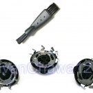 RQ11 3X Blades & 1X Brush For Philips Norelco 2d 1150X 1160X 1190X 1180X 6100 68