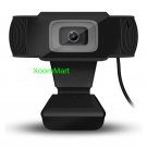 USB 2.0 A870 RQ12 HD 12.0MP Webcam with Built-in Microphone for PC Desktop Black