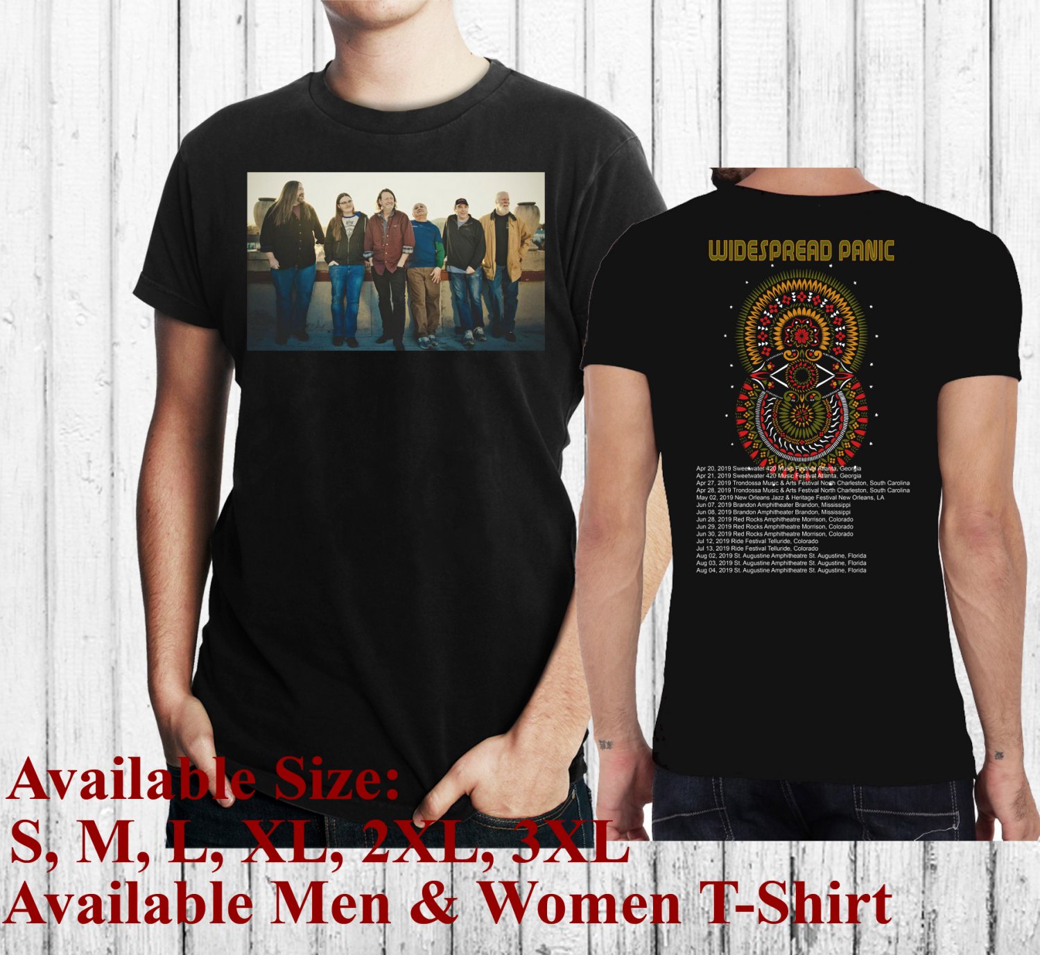 widespread panic tour shirts