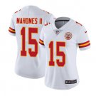Size M Women's Patrick Mahomes II #15 Kansas City Chiefs Limited Player Jersey White