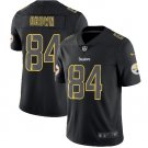Size S Men's Antonio Brown #84 Pittsburgh Steelers Limited Player Jersey Black Hyphenation