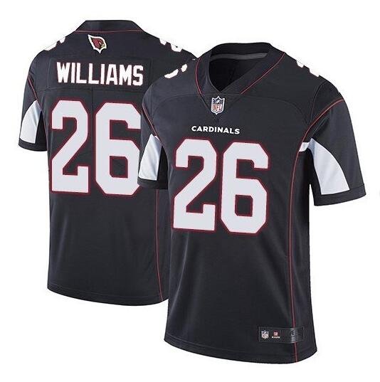 Size XL  Men's Brandon Williams #26 Arizona Cardinals Limited Player Jersey Black